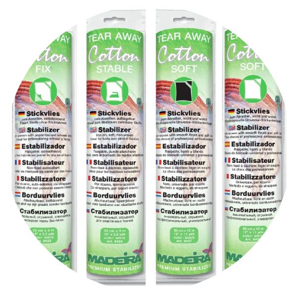 Отрывные стабилизаторы для машинной вышивки