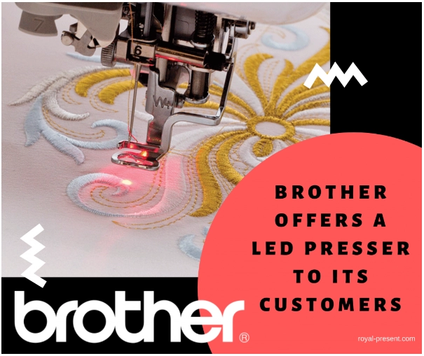 Вышивальная лапка BROTHER с LED указкой