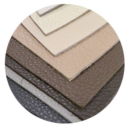 Для машинной вышивки на мягкой натуральной коже 