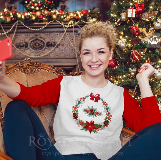 Набор Рождественских Дизайнов машинной вышивки