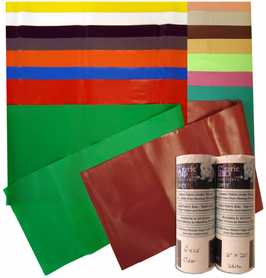 Постоянный виниловый стабилизатор для машинной вышивки