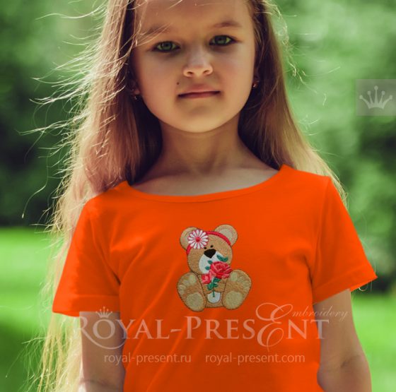 Красивые Детские дизайны машинной вышивки