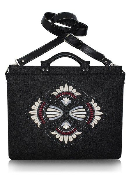 Дизайн машинной вышивки - Польский фольклорный декор