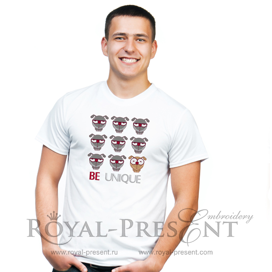 Дизайн машинной вышивки Будь уникальным