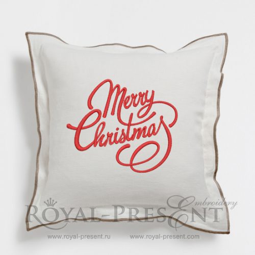 Бесплатный Дизайн машинной вышивки Счастливого рождества