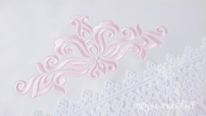 Дизайн машинной вышивки Дамаск - 3 размера