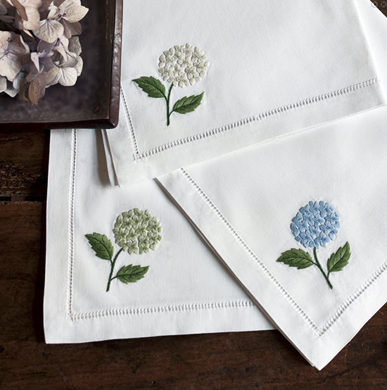 Дизайны машинной вышивки Гортензия