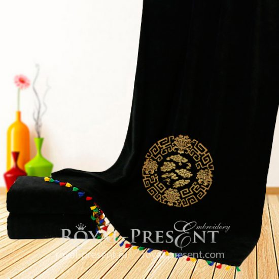 Дизайн машинной вышивки Китайский орнамент