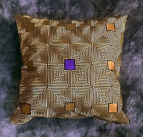 Дизайн машинной вышивки для квилта Графика в стиле Арт Деко