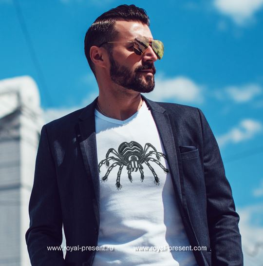 Дизайн машинной вышивки Паук Тарантул - 6 размеров