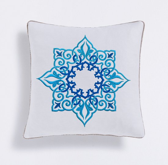 Дизайн машинной вышивки Персидский круглый орнамент