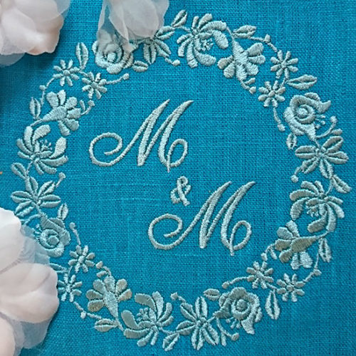 Дизайн машинной вышивки Стиль Калочаи