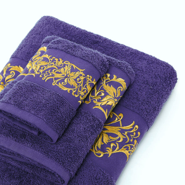 Дизайн вышивки Золотой бордюр - 3 размера