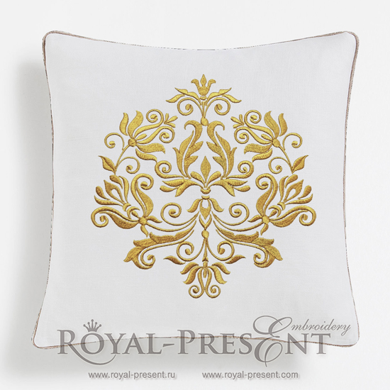 Дизайн машинной вышивки Винтажный декор