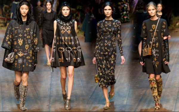 Ключи в стиле Дольче и Габбана