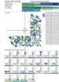 Комплект дизайнов машинной вышивки Изумрудные цветы