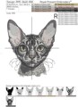 Корниш-Рекс Портрет Кот в кармане Средний - 4 размера