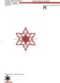Набор дизайнов Новогодний венок с Оленями и декор шишки и снежинка