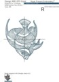 Тропическая Рыба и кораллы Дизайны машинной вышивки - 5 размеров