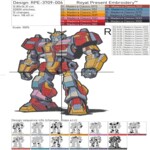 Транформер средний - 6 размеров