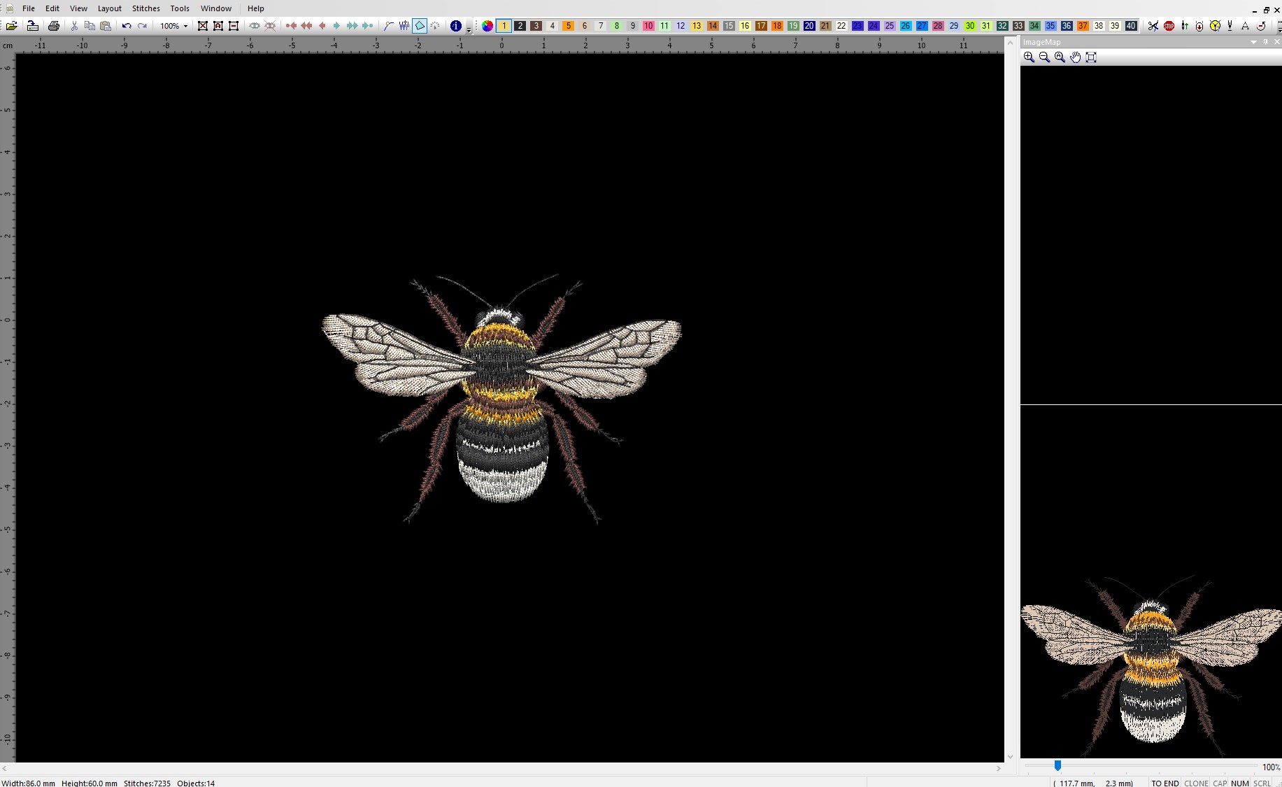 Бесплатная программа редактор для вышивки My Editor